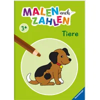 Ravensburger Malen nach Zahlen ab 3: Tiere