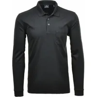 RAGMAN Softknit-Polo Langarm Herren Poloshirt