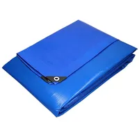 ECD Germany Abdeckplane mit Ösen 2x3 m 260g/m2 Blau