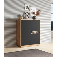 Helvetia Highboard »ASTON«, Breite 121 cm., braun