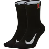 Nike NIKECourt Multiplier Cushioned Crew Tennissocken black/black 38-42