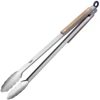 Westmark Grillzange 44 cm Edelstahl/Holz braun/silber