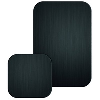 Xlayer magfix Metallplatten 2er Pack black, Smartphone Halterung, Schwarz