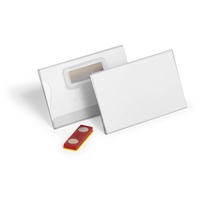 Durable Namensschild 54x90 mm mit Magnet verdrehsicher
