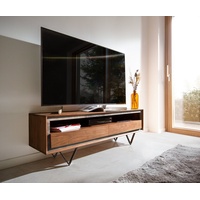 DeLife TV-Board Stonegrace Akazie Braun Steinfurnier 145 cm 2