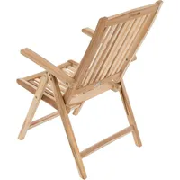 VCM Klappstuhl 56 x 75 x 110 cm braun