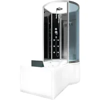 AcquaVapore Whirlpool Wanne Duschtempel Dusche Duschkabine K50-l30-wp-ec 170x100 cm