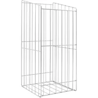 Vauth-Sagel Bad-Wäschekorb, abgeschrägt 244x515-580x270 mm Stahldraht