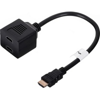 LANBERG AD-0019-BK Videosplitter HDMI 2x HDMI