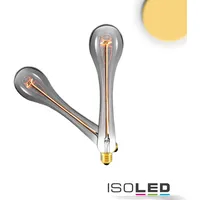 ISOLED E27 Vintage Line LED Waterdrop smoky, 4W 2200K