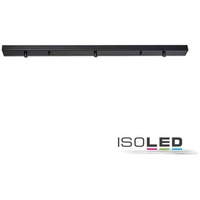 ISOLED Deckenbaldachin länglich, schwarz für 3-Fachabhängung