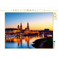 Calvendo Dresden am Abend Puzzle