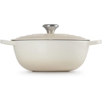 Le Creuset Signature La Marmite Bräter 26 cm meringue