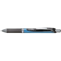 Pentel EnerGel BLN75 Gelschreiber schwarz/blau 0,25 mm, Schreibfarbe: schwarz,