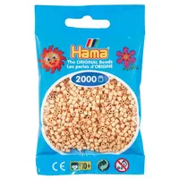 Hama Bügelperlen Mini 2000 Stück beige