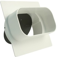 Marley Flachkanal 150 Adapter rund / eckig Rohranschluss, Ø