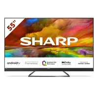 Sharp 55EQ3EA (55 4K Ultra HD Smart-TV WLAN Schwarz