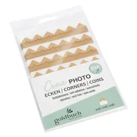 Goldbuch Fotoecken 83084 Crea kraft 252 St.