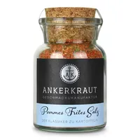 Ankerkraut Pommes Frites Salz, Korkenglas
