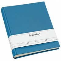 Semikolon Uni Classic Fotoalbum mittel Himmelblau