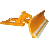 Bauer Südlohn Schneepflug SCH-U-V 210, lackiert, Gelborange
