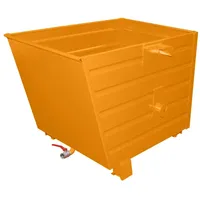 Bauer Südlohn Späne-Stapelkipper BSL 70, lackiert, Gelborange