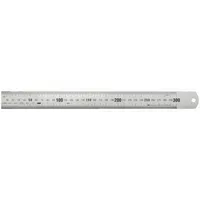 Bmi Stahlmaßstab 966030020-EGI Edelstahl 300 mm