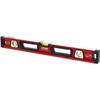 Stier Premium Wasserwaage mit Magnet und drei Libellen 600