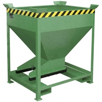 Bauer Südlohn Silobehälter SG-D 375, lackiert, Resedagrün