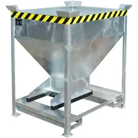 Bauer Südlohn Silobehälter SG-D 375, feuerverzinkt