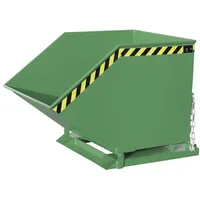 Bauer Südlohn Späne-Kippmulde SKK 800, lackiert, Resedagrün