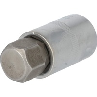 BRILLIANT TOOLS 1/2 Innensechskant Bit-Stecknuss, 55 mm lang, 19