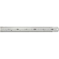 Bmi Stahlmaßstab, rostfrei, Länge: 1000 mm