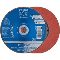 Pferd tools PFERD POLIFANFächerscheibe PFF A-COOL 40 SG INOX+ALU