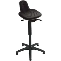 Stier Stehhilfe mit Gleitern Sitzhöhe 640-890 mm PU-Sitz mit