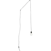 QAZQA Design Hängelampe schwarz 1-Licht mit Stecker - Cavalux