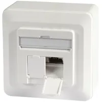 EFB-Elektronik EFB Elektronik EFB Datendose Cat.6A 500MHz oben/unten, Aufputz,