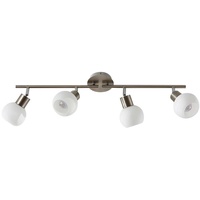 LINDBY Elaina, 4 Deckenleuchte nickel,