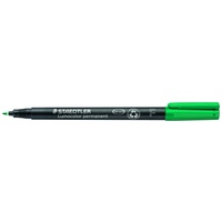 Staedtler Lumocolor Folienstifte grün 0,6 mm permanent