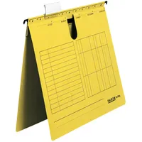 Falken Hängehefter 11287901 kaufm. Heftung, gelb 5 St./Pack.