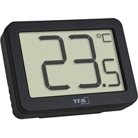 TFA Dostmann Thermometer schwarz