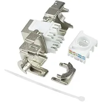 Logilink NK4016 RJ-45 Edelstahl Drahtverbinder (RJ-45, Edelstahl, Cat6a, S/UTP