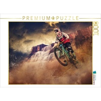Calvendo Puzzle Mountainbike Trails 1000 Teile Lege-Größe 64 x