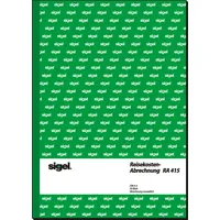 Sigel Formularbuch Reisekostenabrechnung A4 1x 50 Blatt
