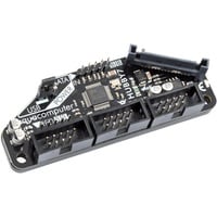 Aqua Computer HUBBY7, SATA, USB 2.0, Schwarz, PC, 80