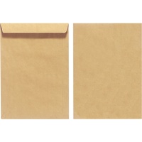 Herlitz Versandtasche B4 100g nassklebend braun