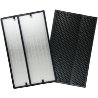 Comedes Ersatzfilterset 4teilig passend für Rowenta Luftreiniger PU6020F0, PU6020F1