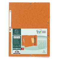Exacompta Eckspanner Nature Future A4 Karton orange