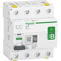 Schneider Electric A9Z64425 Fehlerstrom-Schutzschalter allstromsensitiver FI B 25A 0.3A