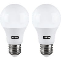 Xavax Xavax LED-Lampe E27 806lm ersetzt 60W, Glühlampe, warmweiß